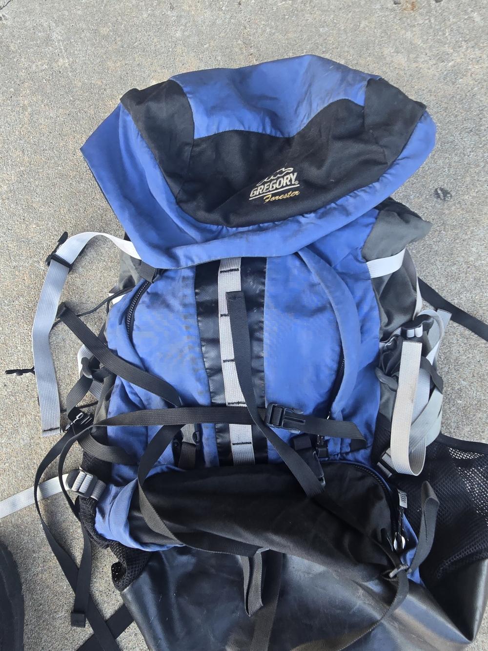 Gregory Blue and‎ Black Men's Hiking Backpack